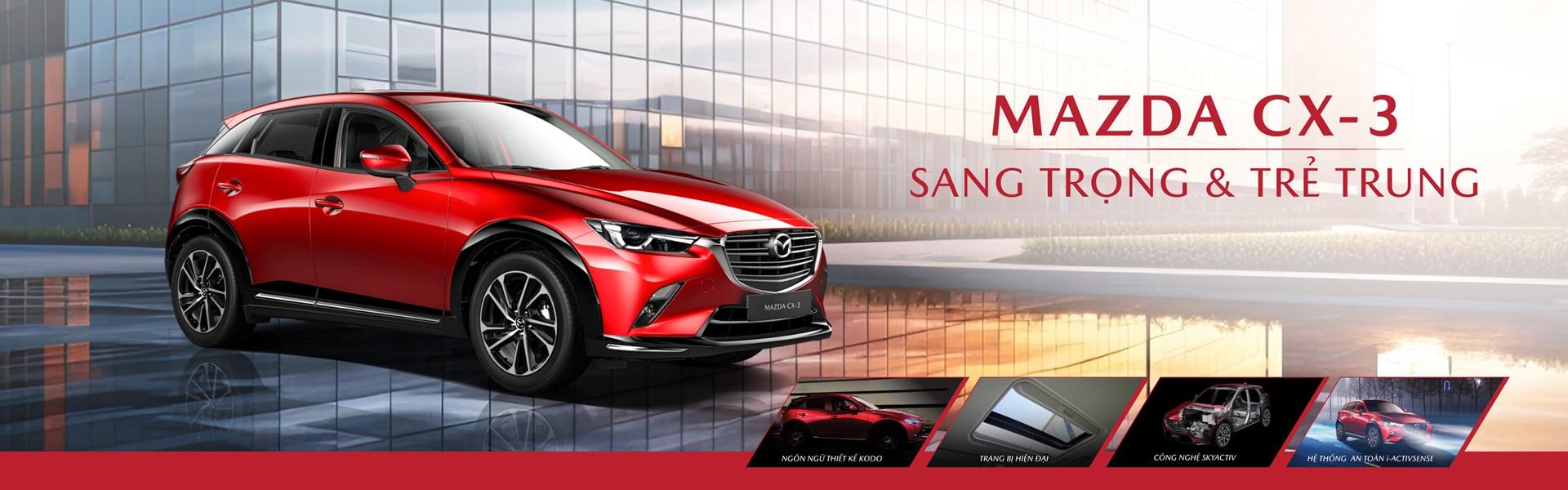Mazda CX-3 là mẫu xe nhập thái nguyên chiếc